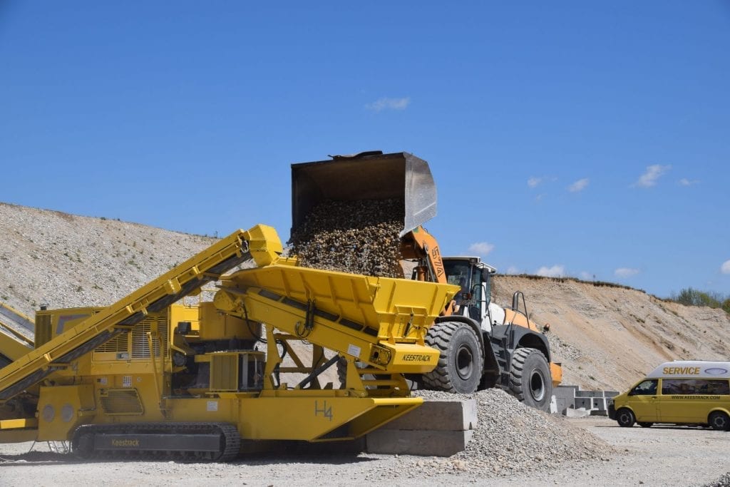 Keestrack H4 Tracked Cone Crusher