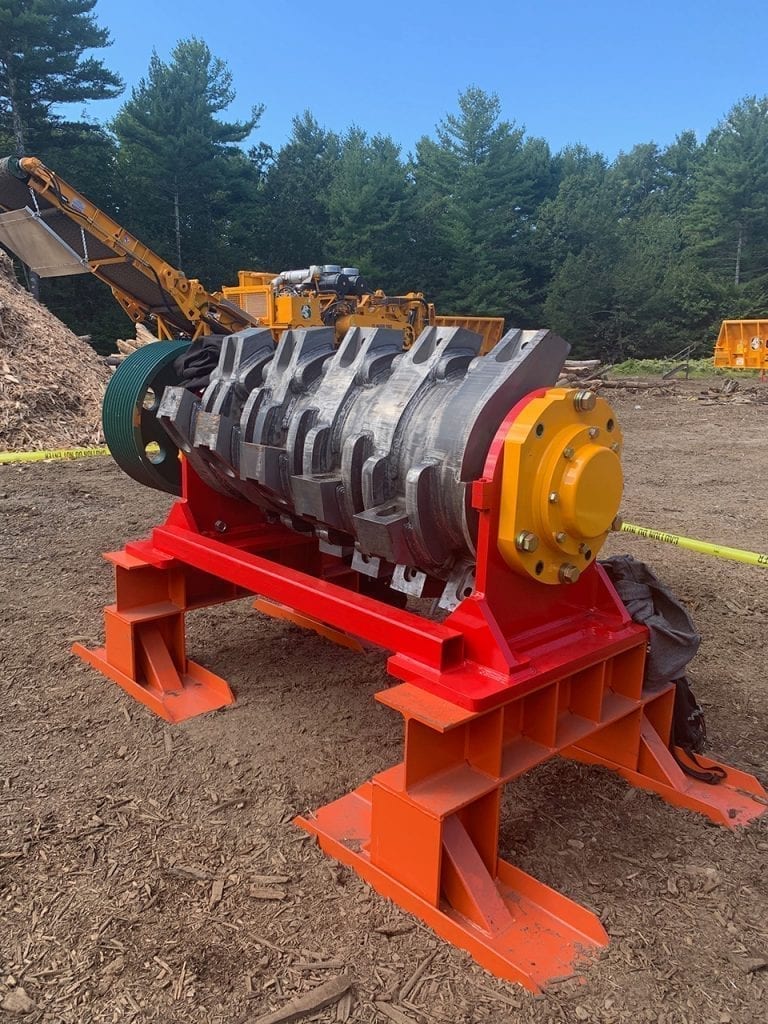 CBI 6400 solid steel rotor