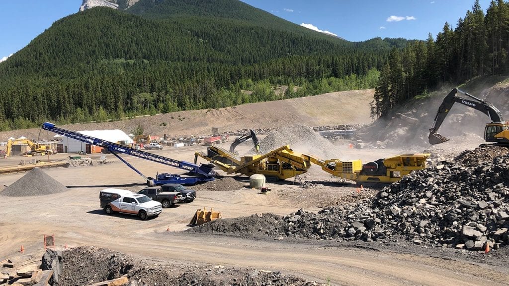 Keestrack B4 jaw crusher