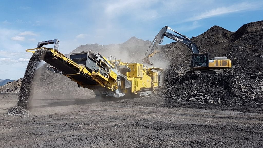 Keestrack R6 Mobile Impact Crusher