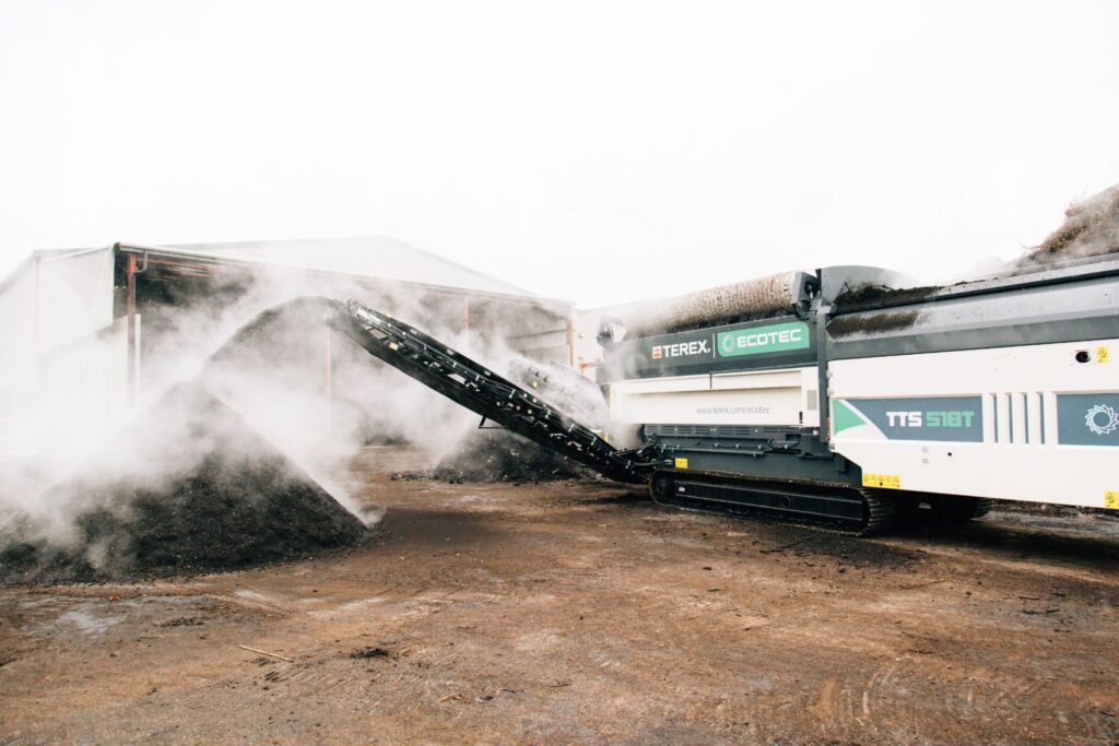 Ecotec 518 trommel screener