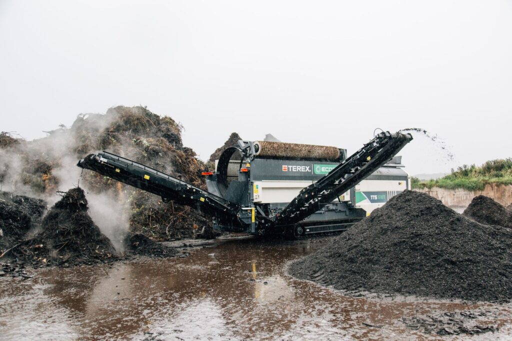 Ecotec 518 trommel screener