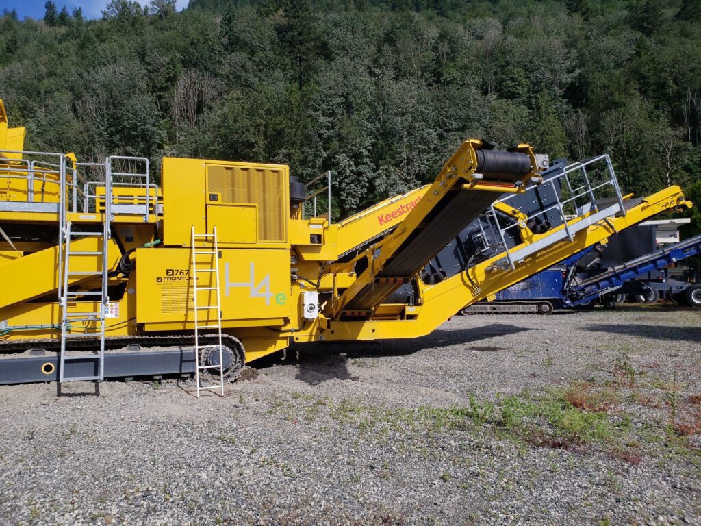 Keestrack H4 cone crusher for sale and for rent