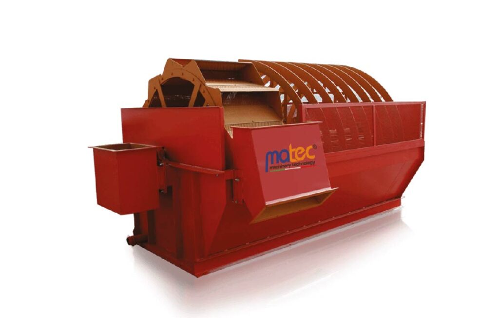 Matect Buctec sand recovery unit for wet processing.