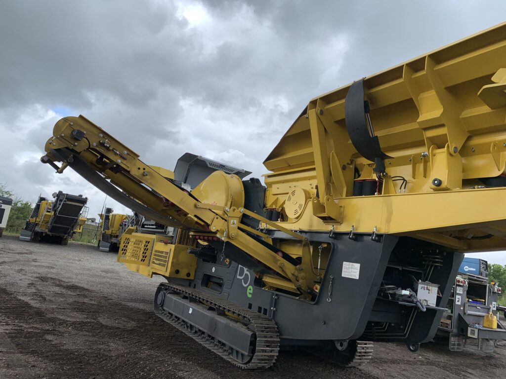 Keestrack B5 jaw crusher.