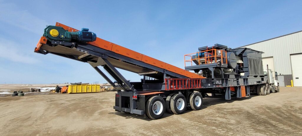 FL-A2650J portable jaw crusher.